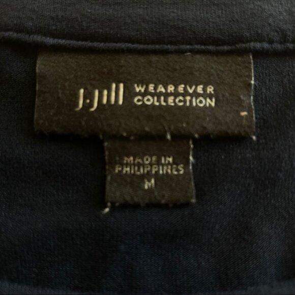 J. JILL Wearever Collection Sleeveless Black Tunic Top - Size Medium - Picture 5 of 6